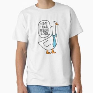 Today I Am A Serious Goose