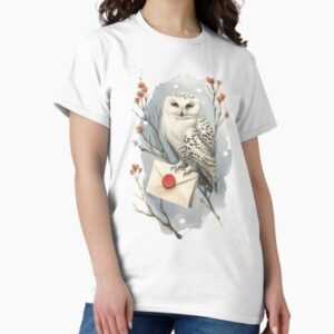 Perched Owl with a Sealed Envelope - Fantasy