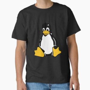 Tux Mascot T-Shirt Penguin Linux Logo