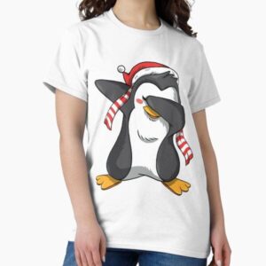 Dabbing Christmas Penguin